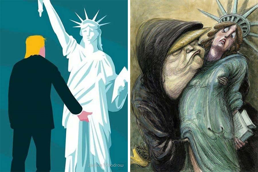 Joshua Woodrow e Victor Juhasz su Trump 