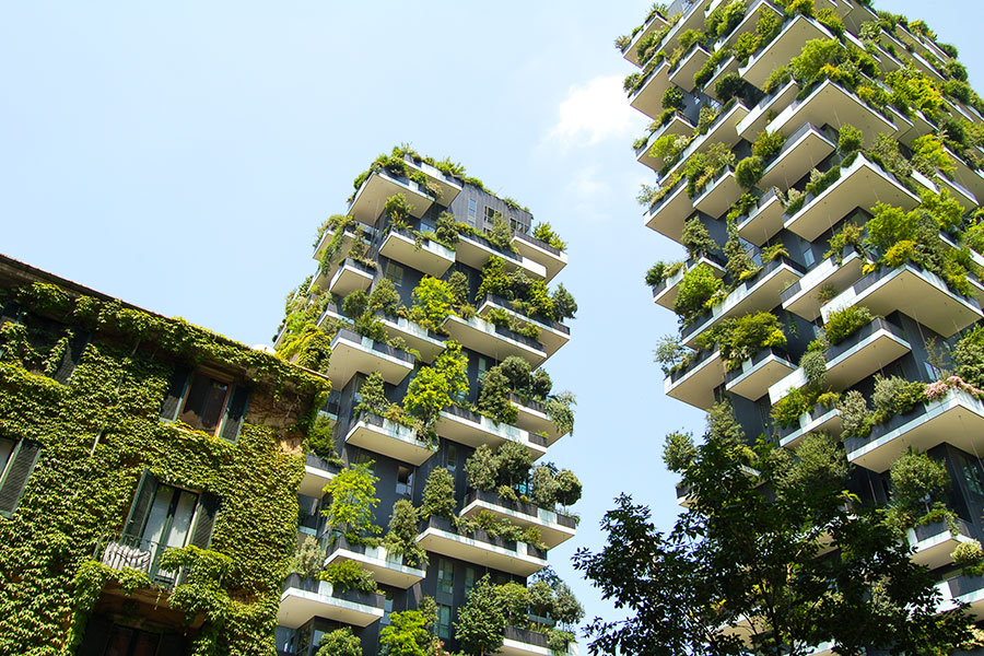 lle due torri del bosco verticale di milano