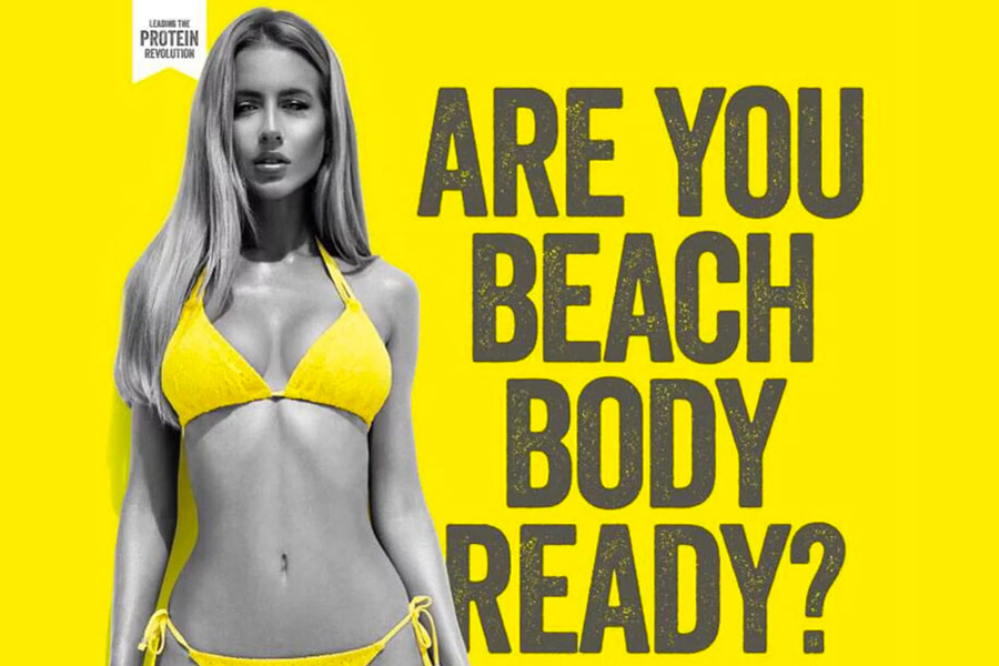 campagna are you beach body ready, protein world